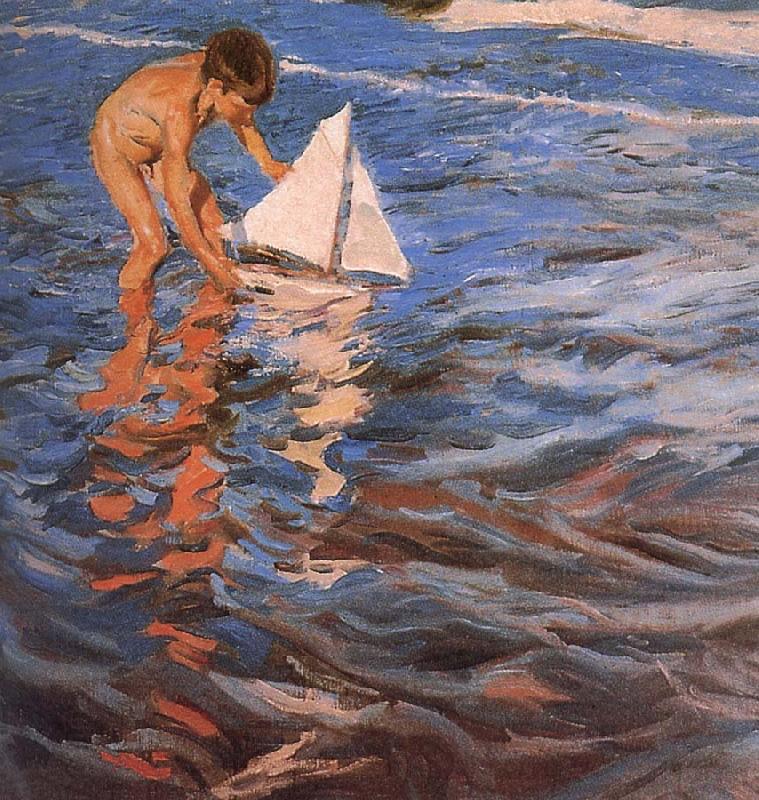 Joaquin Sorolla Small boat China oil painting art